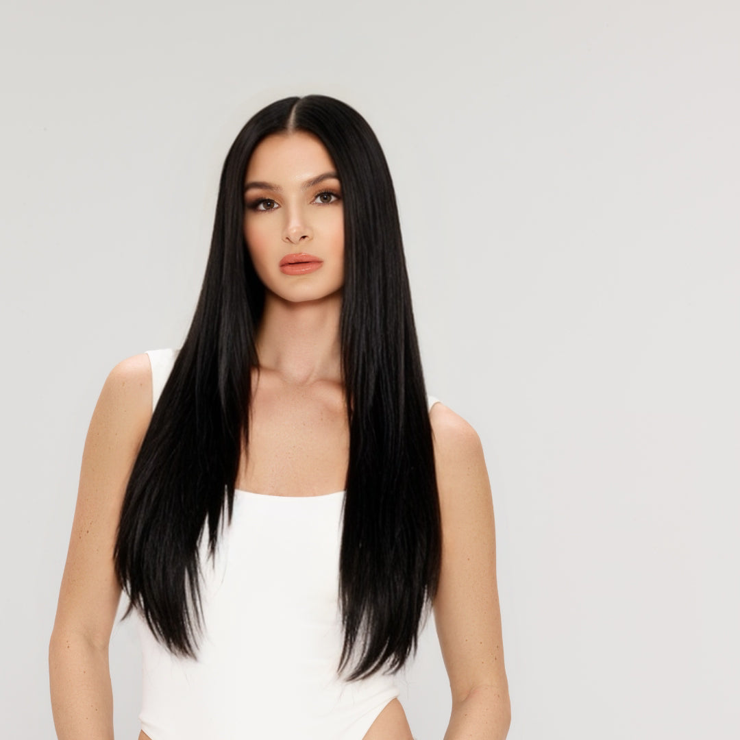 Seamless Clip-In, Natural Black